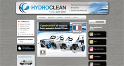 Desktop Screenshot of hydroclean-nettoyeur-haute-pression.fr